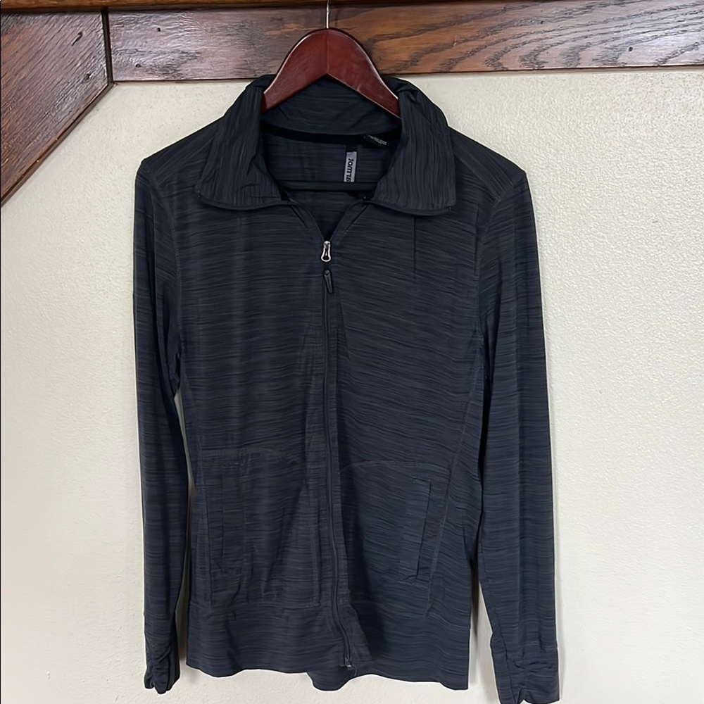 Marmot Grey Zip-Up Jacket
